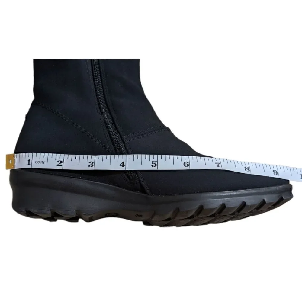 Ara Luftpolster Paula Waterproof Gore-Tex Black Tall Boots Size 5.5 US